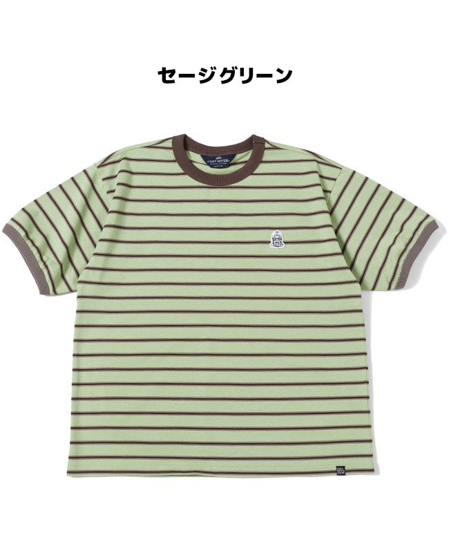 KRIFF MAYER ボーダー Tシャツ 伸縮性あり 状態良好