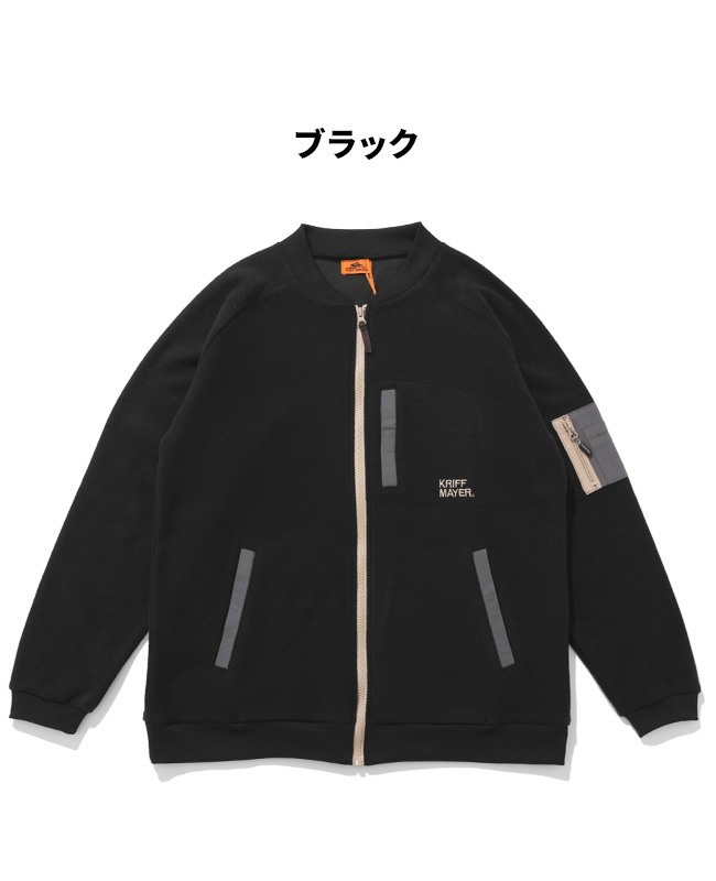 【美品】yonfa ブークレ　ジャケット クリフメイヤー[公式] ブークレジップアップジャケット MENS 2517811