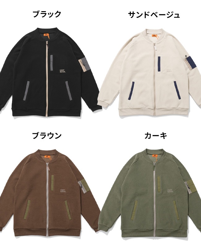 クリフメイヤー[公式] ブークレジップアップジャケット MENS 2517811