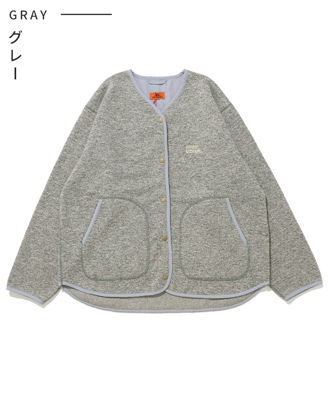 クリフメイヤー[公式] ニットフリースカーデ LADYS W2525123