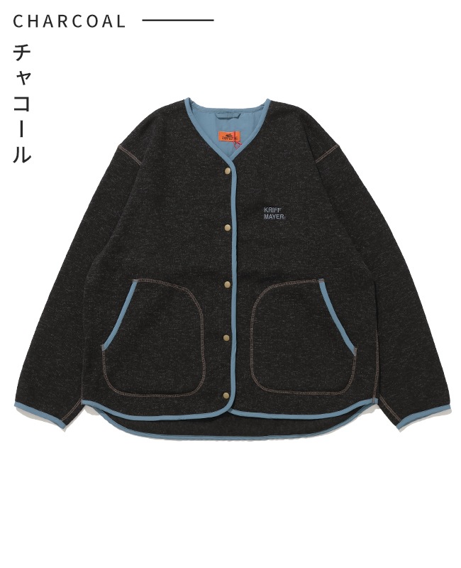 クリフメイヤー[公式] ニットフリースカーデ LADYS W2525123