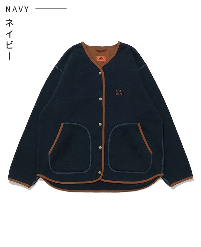 クリフメイヤー[公式] ニットフリースカーデ LADYS W2525123