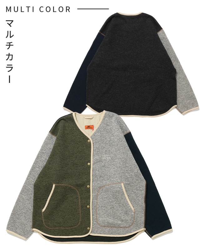 クリフメイヤー[公式] ニットフリースカーデ LADYS W2525123