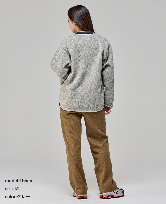 クリフメイヤー[公式] ニットフリースカーデ LADYS W2525123