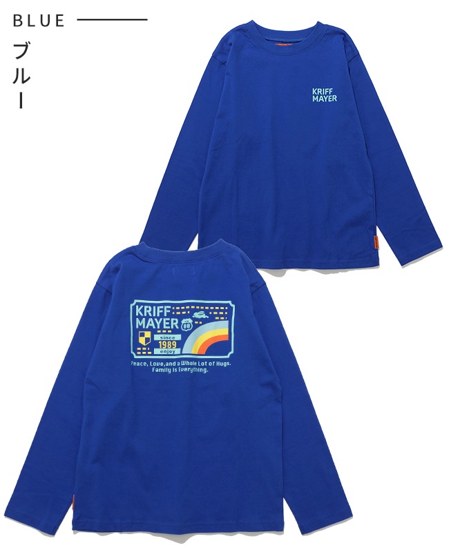 クリフメイヤー[公式] 楽LUCKロンT(虹) KIDS J2536315