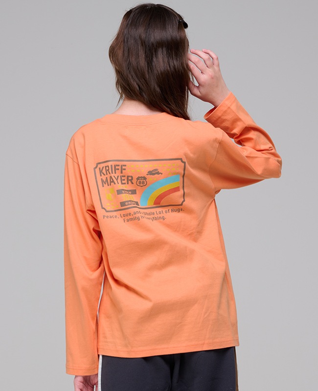 クリフメイヤー[公式] 楽LUCKロンT(虹) KIDS J2536315