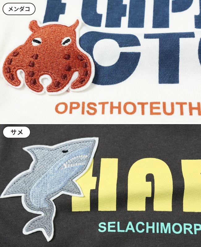 クリフメイヤー[公式] 涼TOUCHワッペンT KIDS 2357828K