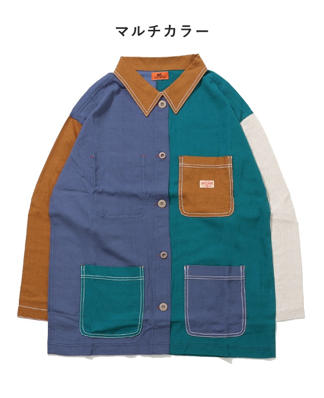 クリフメイヤー[公式] カバーオールシャツジャケット LADYS W2435105