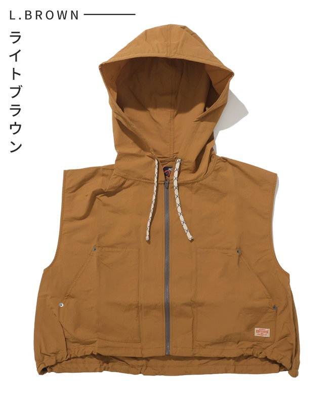 クリフメイヤー[公式] 撥水ドロストフードベスト LADYS W2545121