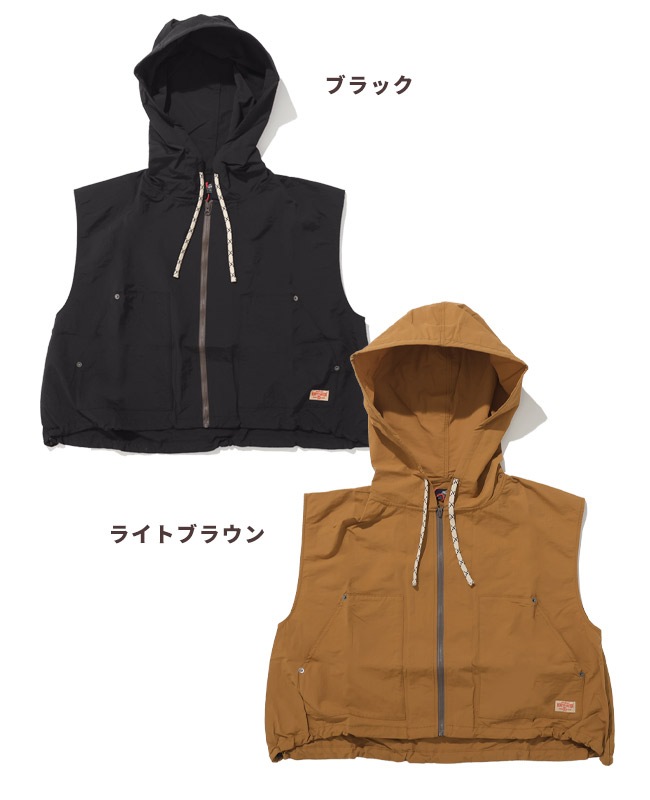クリフメイヤー[公式] 撥水ドロストフードベスト LADYS W2545121