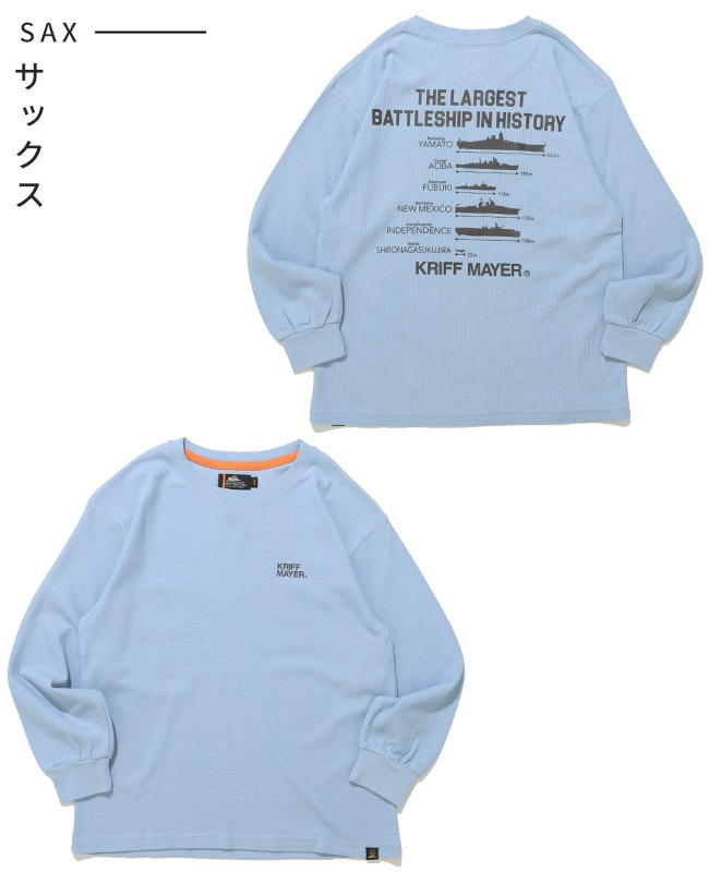 クリフメイヤー[公式] WフェイスプリントロンT(大きさ比べ) KIDS J2617829