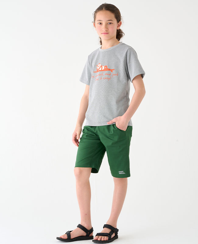 クリフメイヤー[公式] さらっとプリントT（だらパンダ） KIDS 2357833K