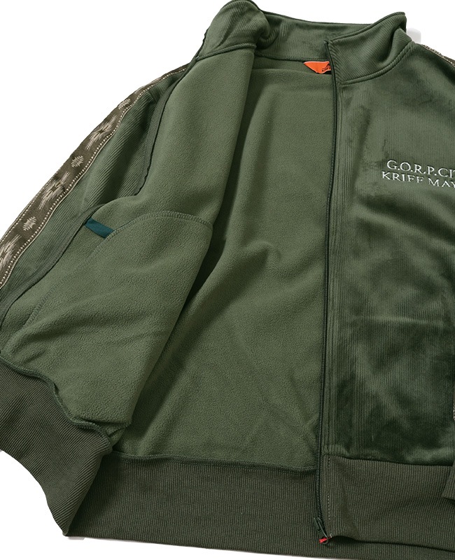 クリフメイヤー[公式] ボンディングベロアトラックJK MENS 2423101