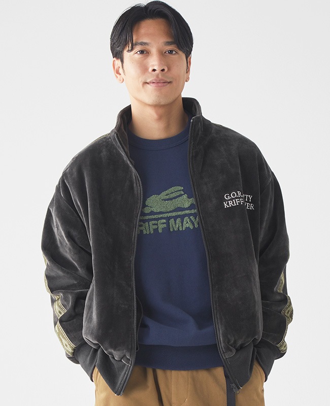 クリフメイヤー[公式] ボンディングベロアトラックJK MENS 2423101