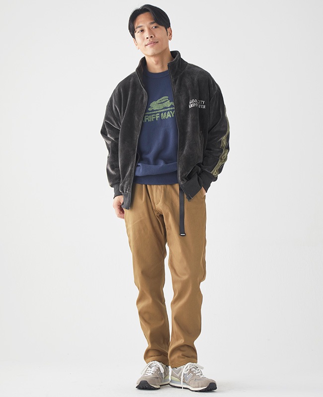 クリフメイヤー[公式] ボンディングベロアトラックJK MENS 2423101