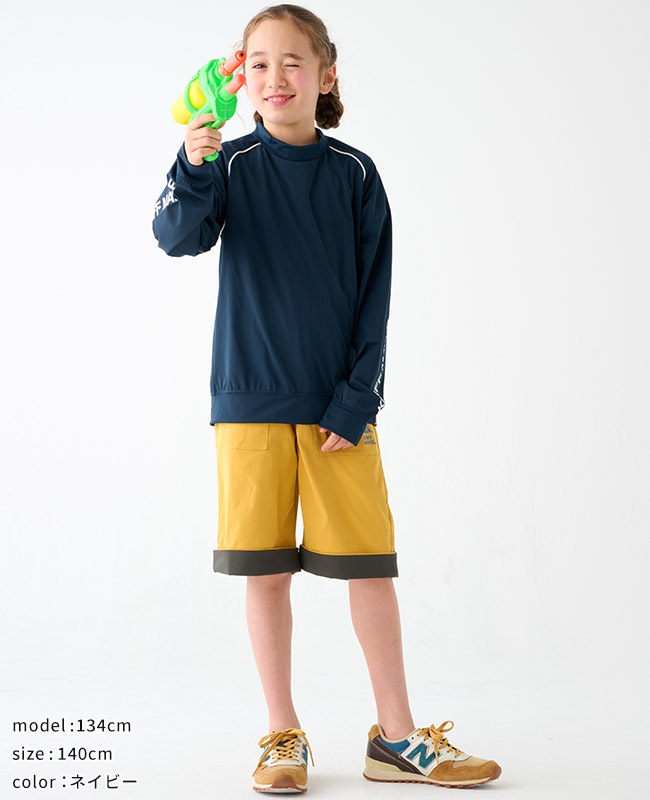 クリフメイヤー[公式] ラグランラッシュガードロンT KIDS J2447869