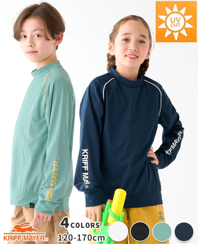 クリフメイヤー[公式] ラグランラッシュガードロンT KIDS J2447869