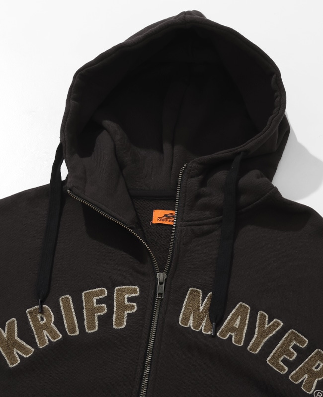 クリフメイヤー[公式] ざっくり裏毛刺繍ジップパーカー MENS 2517803