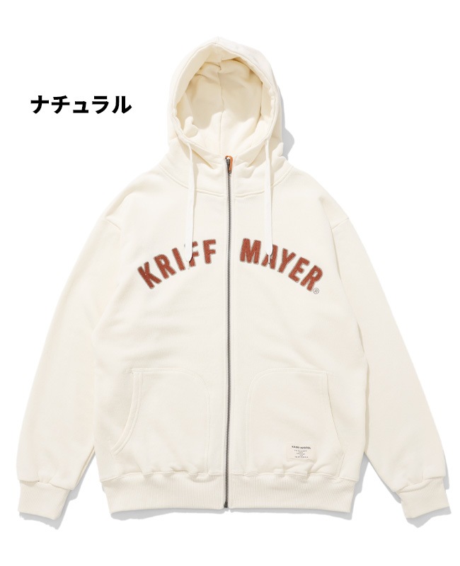 クリフメイヤー[公式] ざっくり裏毛刺繍ジップパーカー MENS 2517803
