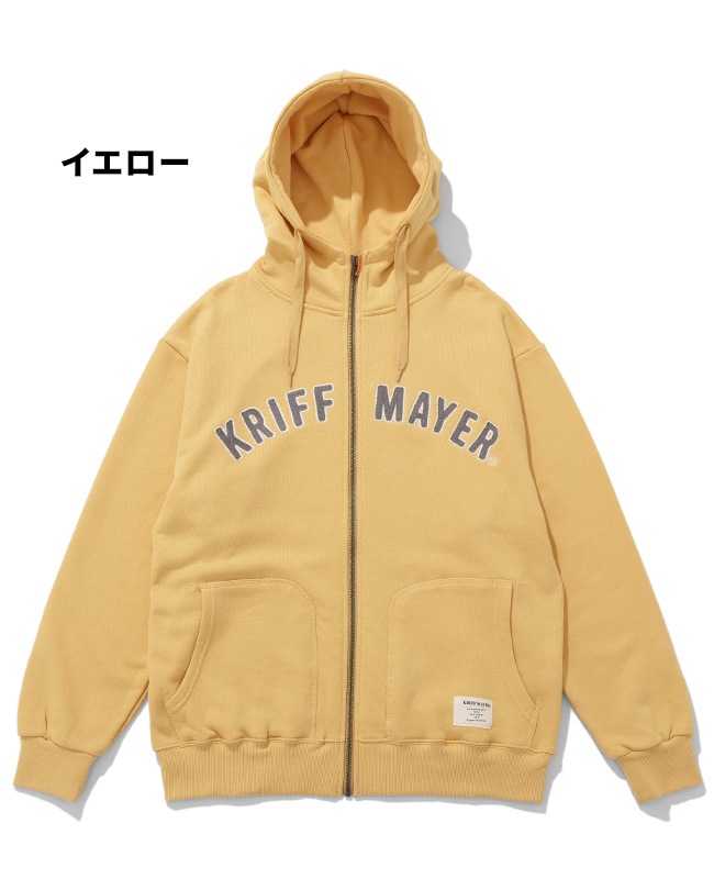 クリフメイヤー[公式] ざっくり裏毛刺繍ジップパーカー MENS 2517803