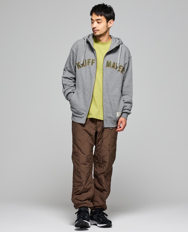 クリフメイヤー[公式] ざっくり裏毛刺繍ジップパーカー MENS 2517803