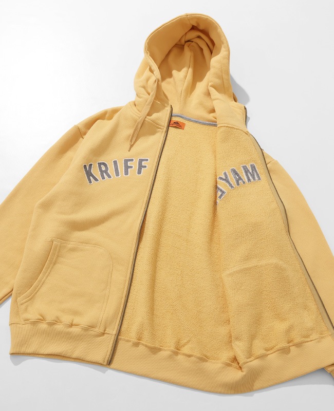 クリフメイヤー[公式] ざっくり裏毛刺繍ジップパーカー MENS 2517803