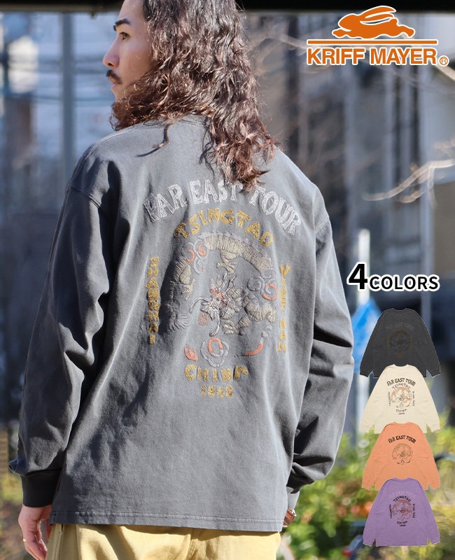 クリフメイヤー[公式] スーベニア刺繍ロンT(龍) 2537202