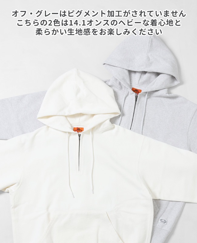 クリフメイヤー[公式] ヘビーウェイトピグメントハーフZIP MENS 2425805