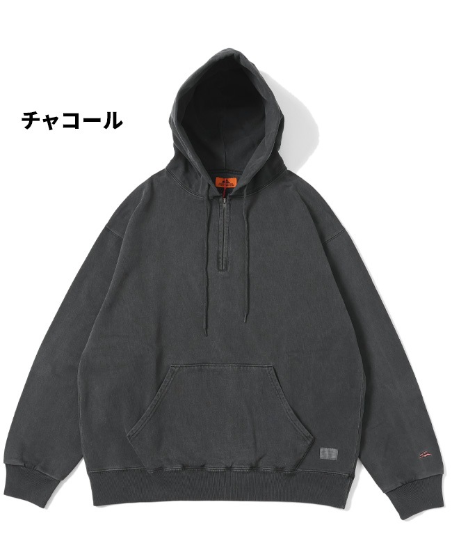 クリフメイヤー[公式] ヘビーウェイトピグメントハーフZIP MENS 2425805
