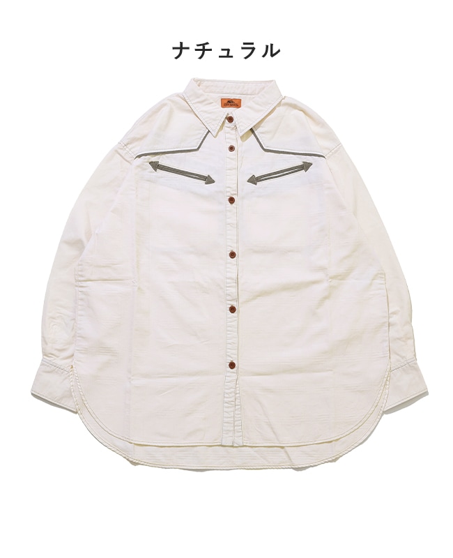 クリフメイヤー[公式] ウエスタンシャツチュニック LADYS W2434013