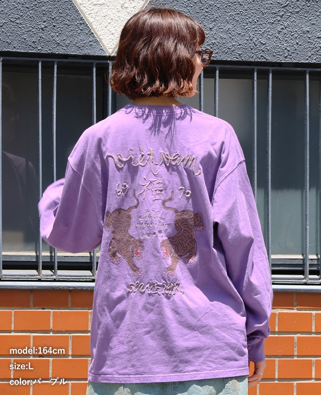 クリフメイヤー[公式] スーベニア刺繍ロンT(虎) 2537203
