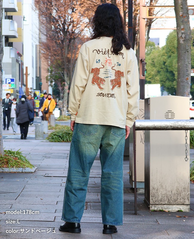 クリフメイヤー[公式] スーベニア刺繍ロンT(虎) 2537203