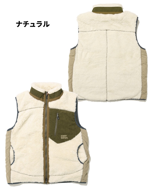 クリフメイヤー[公式] シャギーボアベスト MENS 2614402