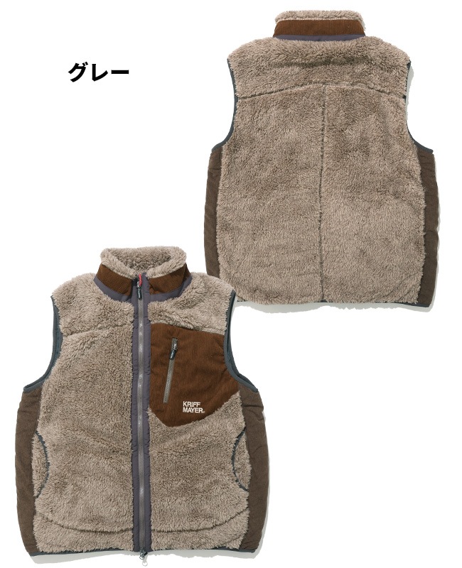 クリフメイヤー[公式] シャギーボアベスト MENS 2614402
