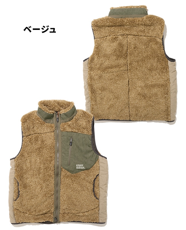 クリフメイヤー[公式] シャギーボアベスト MENS 2614402