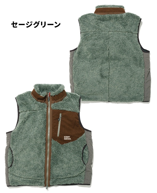 クリフメイヤー[公式] シャギーボアベスト MENS 2614402