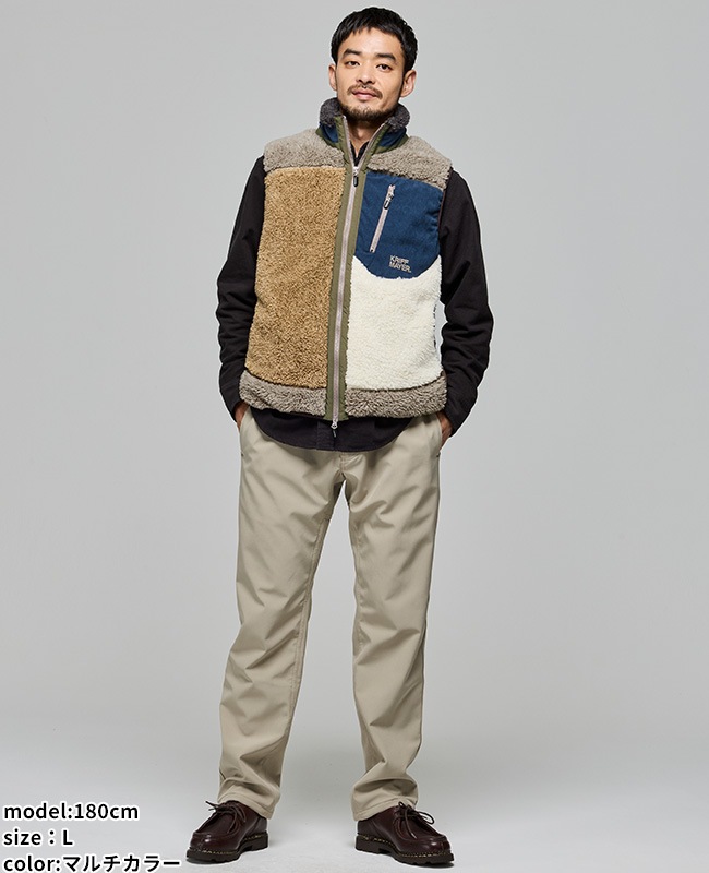 クリフメイヤー[公式] シャギーボアベスト MENS 2614402