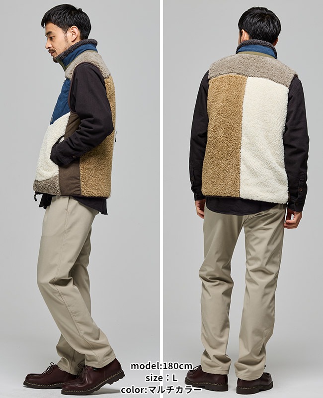 クリフメイヤー[公式] シャギーボアベスト MENS 2614402