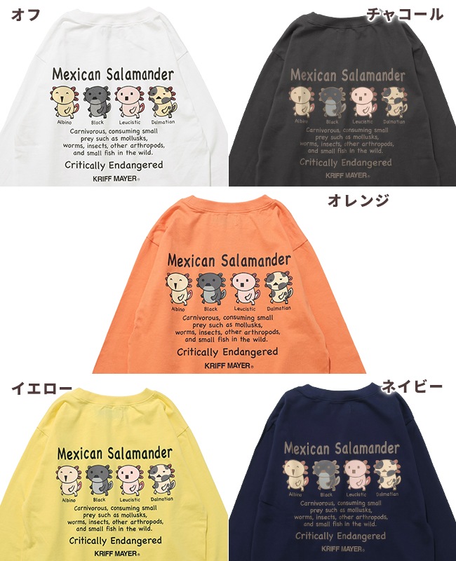 クリフメイヤー[公式] 楽LUCKロンT(ウーパールーパー) KIDS J2536314