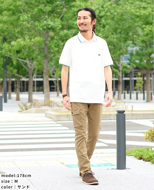 クリフメイヤー[公式] ストレッチツイルスリムカーゴパンツ MENS 1724002