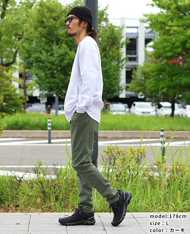 クリフメイヤー[公式] ストレッチツイルスリムカーゴパンツ MENS 1724002