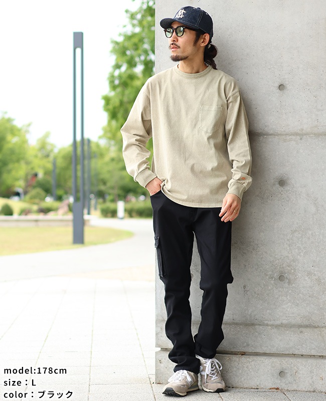 クリフメイヤー[公式] ストレッチツイルスリムカーゴパンツ MENS 1724002