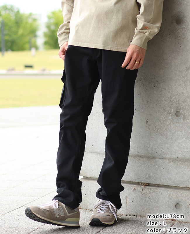 クリフメイヤー[公式] ストレッチツイルスリムカーゴパンツ MENS