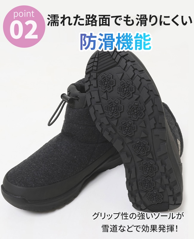 クリフメイヤー[公式] スノーブーツ(ドローコード) LADYS KRI-6885