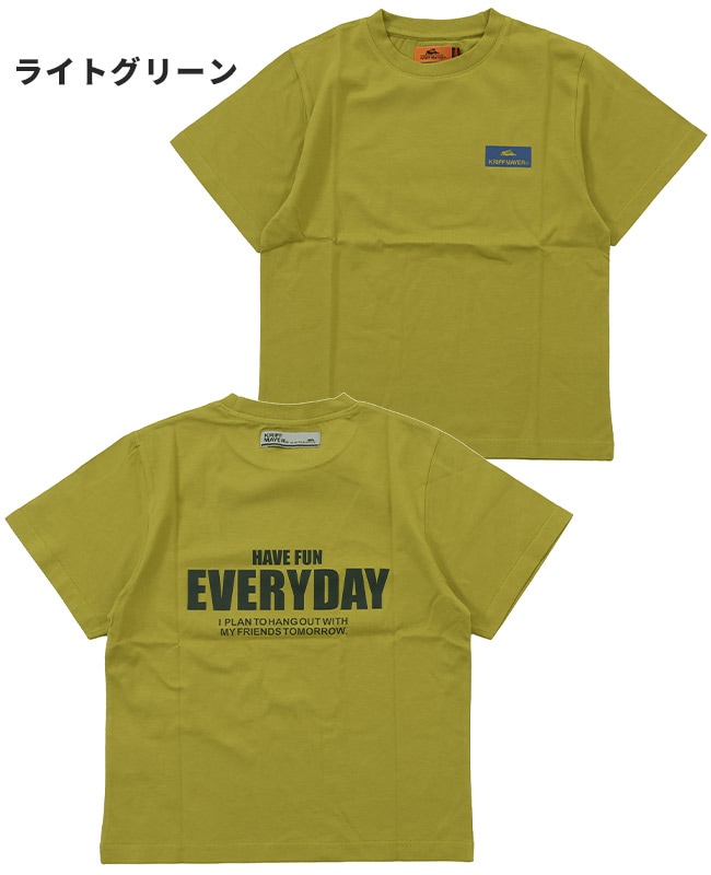 クリフメイヤー[公式] 楽LUCK-ゆるT(EVERYDAY) KIDS J2444308