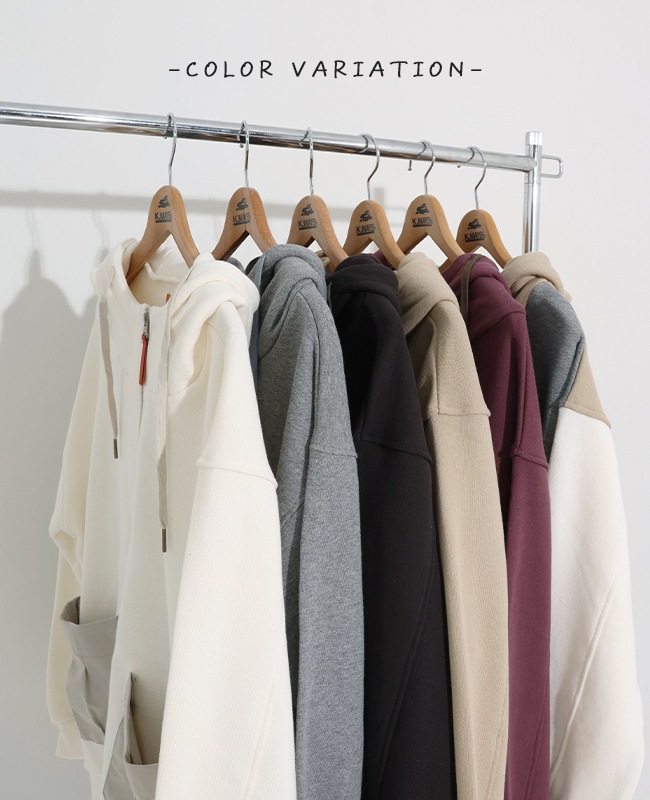 クリフメイヤー[公式] 異素材切替ざっくり裏毛ジャケット LADYS W2517826