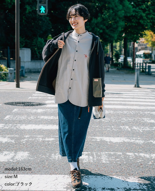 クリフメイヤー[公式] 異素材切替ざっくり裏毛ジャケット LADYS W2517826