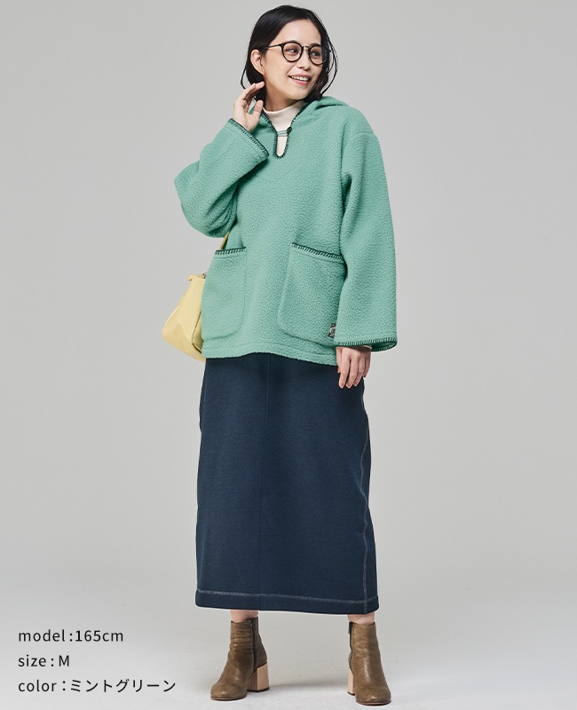 クリフメイヤー[公式] フリースメキシカンパーカー LADYS W2525120