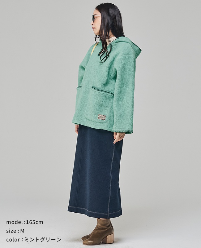 クリフメイヤー[公式] フリースメキシカンパーカー LADYS W2525120