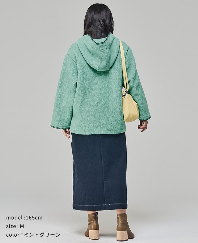 クリフメイヤー[公式] フリースメキシカンパーカー LADYS W2525120